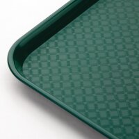Olympia Kristallon Fast-Food-Tablett grün 34,5 x 26,5cm