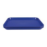 Olympia Kristallon Fast-Food-Tablett blau 34,5 x 26,5cm 3