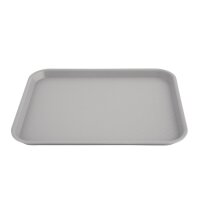 Olympia Kristallon Polypropylen Fast-Food-Tablett Grau Klein