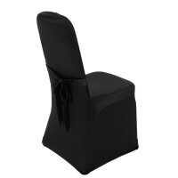 Bolero Stuhlüberzug schwarz 3