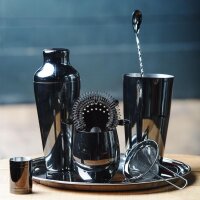 Olympia Hawthorne Cocktail Sieb 4 Zinken schwarz 2