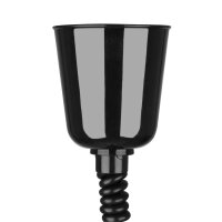 Buffalo ausziehbare Wärmelampe mit Silber-Finish 3