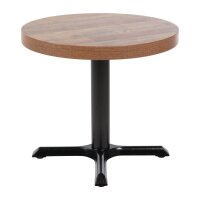Bolero runde Tischplatte Urban Dark 60cm gallery