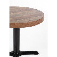 Bolero runde Tischplatte Urban Dark 60cm 2