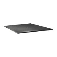 Topalit Smartline quadratische Tischplatte anthrazit 70cm
