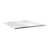 Topalit Smartline quadratische Tischplatte weiß 70cm