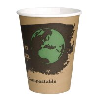 Fiesta Compostable kompostierbare Heißgetränkebecher Einwand 34cl 1000er Pack