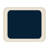 Roltex GN1/2 Serviertablett blau 32,5 x  gallery