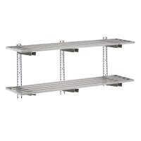 Gastro M Edelstahlwandregal 100cm breit