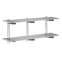 Gastro M Edelstahlwandregal 140cm breit