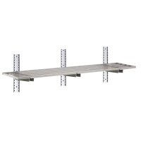 Gastro M Edelstahlwandregal 180cm breit