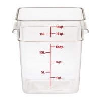 Cambro quadratischer Polycarbonat...