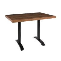 Bolero vorgebohrte rechteckige Tischplatte Rustic Oak 1100x7