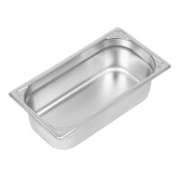 Vogue Strapazierfähiger GN-Behälter 1/3 Edelstahl 100mm