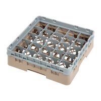 Cambro Gläserspülkorb beige mit 25 Fächern ma