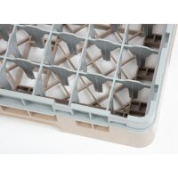 Cambro Gläserspülkorb beige mit 49 Fächern ma