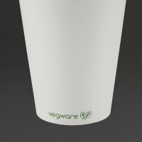 Vegware kompostierbare Heißgetränkebecher 34cl Weiß