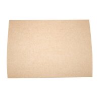 Vegware Kompostierbares Pergamentpapier ungebleicht 38 x 27,5cm (500 Stück)
