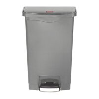 Rubbermaid Slim Jim Treteimer Grau 50L