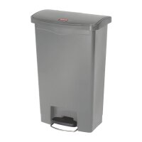 Rubbermaid Slim Jim Treteimer Grau 50L