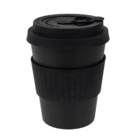 ecoffee cup Wiederverwendbarer Kaffeebecher Kerr & Napier Schwarz 340ml (12 Stück)