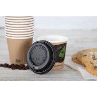 Fiesta Compostable Kompostierbare Deckel für Espressobecher 11,3cl