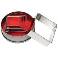 Vogue Ausstechformen quadratisch glatt (6 St&