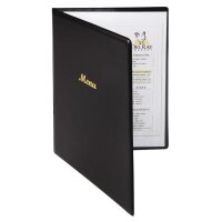 Olympia Speisekarte PVC schwarz A4 1