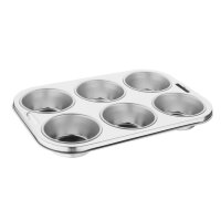 Vogue tiefes Muffinblech 6 Muffins 1