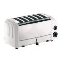 Dualit Toaster 60146 weiß 6 Schlitze 3