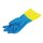 MAPA Alto 405 Flüssigkeitsbeständige Hochleistungs-Hausmeisterhandschuhe Blau und Gelb Medium