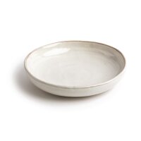 Olympia Canvas Schale mit hohem Rand weiß 23cm 2