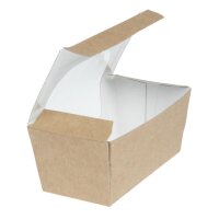 Colpac Kompostierbare Pappboxen mit Sichtfenster für kleine Kuchen (500 Stück)