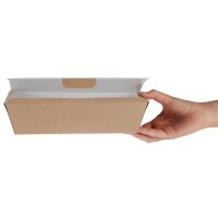 Colpac Kompostierbare Pappboxen 25cm (150 Stück)