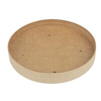 Colpac Deckel für recycelbare, mikrowellengeeignete Suppenbecher 225ml und 350ml (500 Stück)