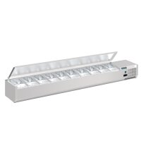 Polar G-Serie Thekenkühlschrank mit Deckel 10x 1/4GN