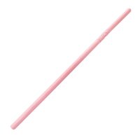 Fiesta Compostable kompostierbare flexible Papierstrohhalme rosa (250 Stück)