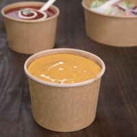 Fiesta Compostable kompostierbare Suppenbecher 34cl (500 Stück)