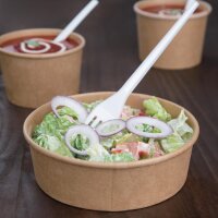 Fiesta Compostable kompostierbare Salatschalen 50cl (300...