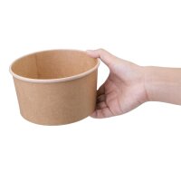 Fiesta Compostable kompostierbare Salatschalen 1L (300 Stück)