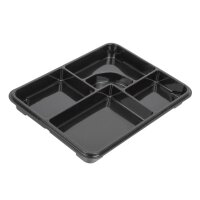 Recycelbare Bento-Boxen von Faerch nur Basis 263 x 201 mm (90 Stück)
