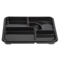 Recycelbare Bento-Boxen von Faerch nur Basis 263 x 201 mm (90 Stück)