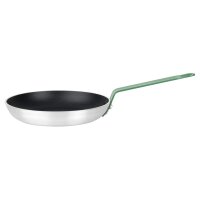 Hygiplas Teflon Platinum Plus Antihaft-Pfanne 240 mm grüner Griff