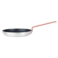 Hygiplas Teflon Platinum Plus Antihaft-Pfanne 280mm roter Griff