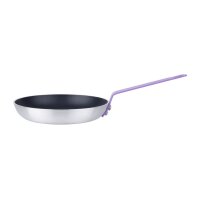 Hygiplas Teflon Platinum Plus antihaftbeschichtete Bratpfanne 240mm grün lila