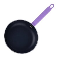 Hygiplas Teflon Platinum Plus antihaftbeschichtete Bratpfanne 240mm grün lila