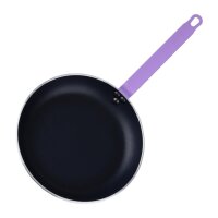 Hygiplas Teflon Platinum Plus Antihaft-Pfanne 280 mm lila Griff