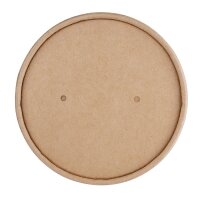 Fiesta Compostable Papierdeckel 11,8cm für Suppenbecher