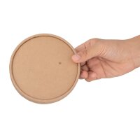 Fiesta Compostable Papierdeckel 11,8cm für Suppenbecher