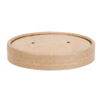 Fiesta Compostable Papierdeckel 11,8cm für Suppenbecher